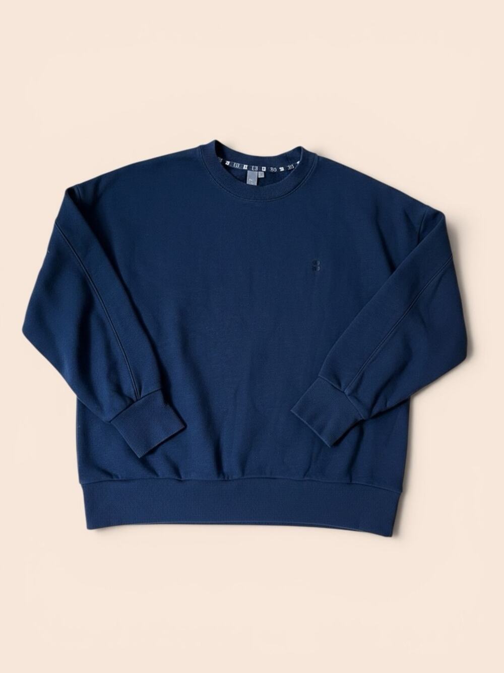Sweaty Betty Navy Crew Neck Sweatshirt